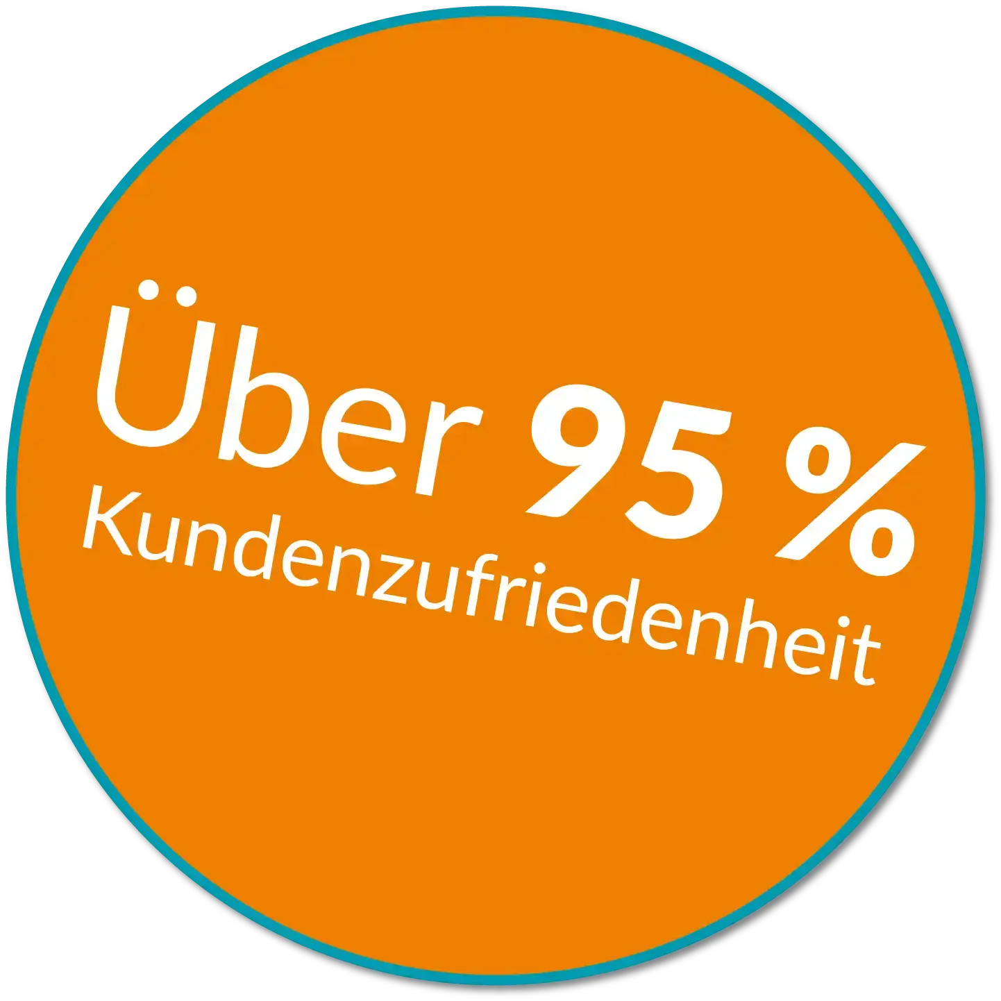Über 95 % Kundenzufriedenheit